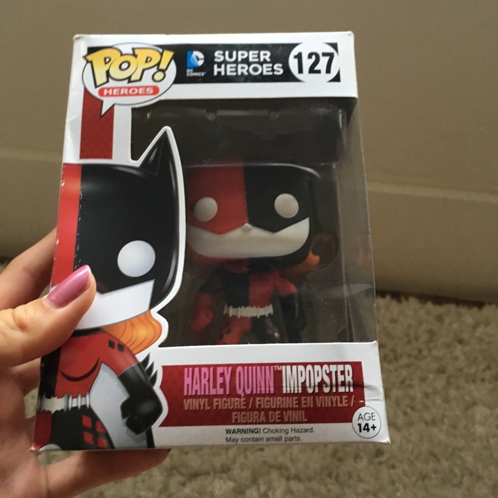 Harley quinn POP in box
